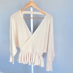 New! Cream Sweater